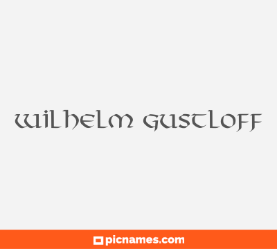 Wilhelm Gustloff